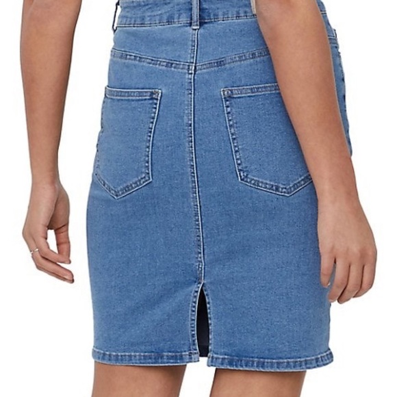 Vera Moda Denim Skirt - Picture 2 of 4